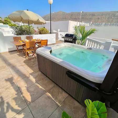 Paradise Duplex Calm & Jacuzzi Puerto Rico Mogán Extérieur photo